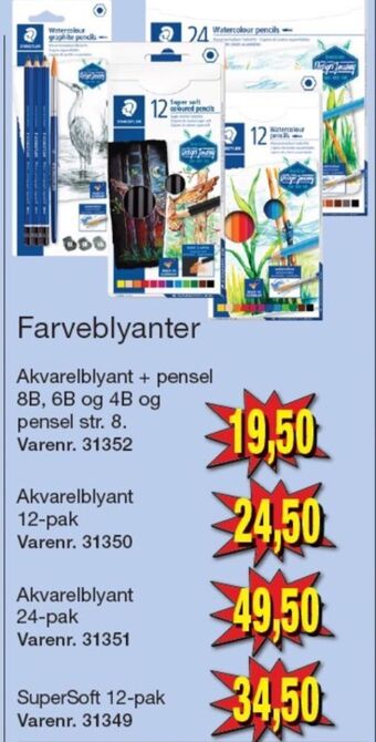 Harald Nyborg Staedtler farveblyanter tilbud