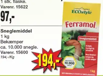 Harald Nyborg Ferramol bekæmpelsesmiddel tilbud