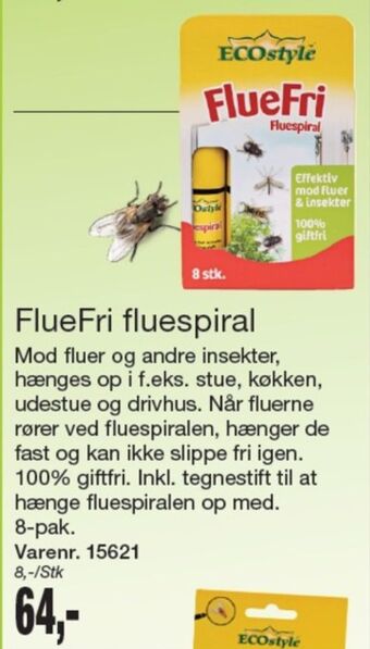 Harald Nyborg Ecostyle fluefangere tilbud