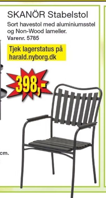 Harald Nyborg Ukendt havestol tilbud