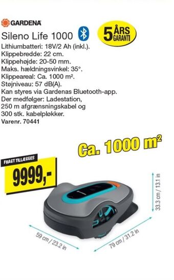 Harald Nyborg Gardena robotplæneklipper tilbud