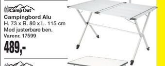 Harald Nyborg Camp out campingbord tilbud