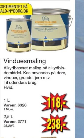 Harald Nyborg Droppen maling tilbud