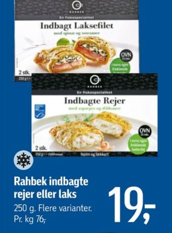 Føtex Rahbek indbagt laks tilbud