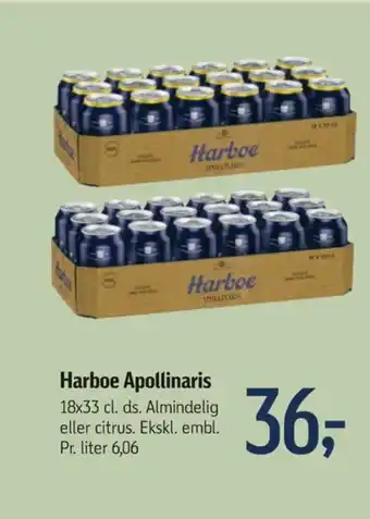 Apollinaris citrus danskvand