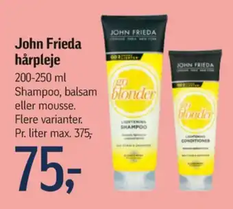 Føtex John frieda styling tilbud