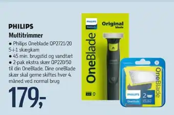 Føtex Oneblade skægtrimmer tilbud
