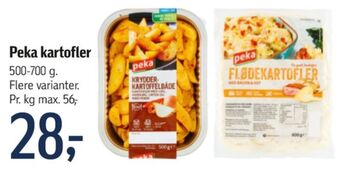 Føtex Peka flødekartofler tilbud