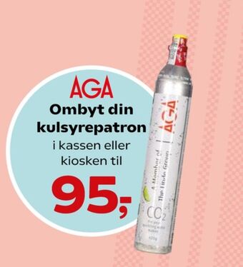 Dagli'Brugsen Aga kulsyrepatron tilbud