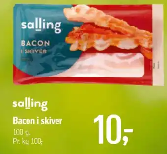 Føtex Salling øko baconskiver tilbud