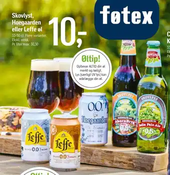 Føtex Blonde 0,0% øl - alkoholfri tilbud