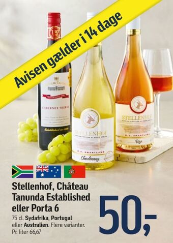 Føtex Ukendt sydafrikansk hvidvin tilbud