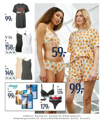 Føtex Vrs woman natkjole tilbud
