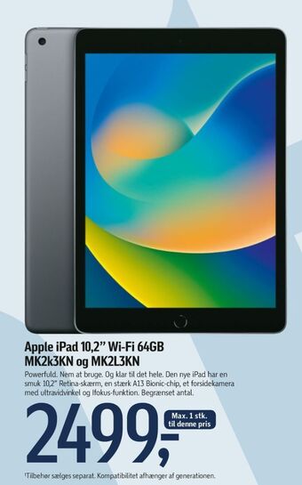 Føtex Apple tablet tilbud