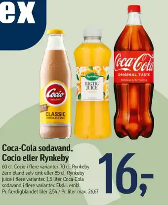 Føtex Cocio chokolademælk tilbud