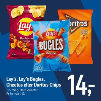 Føtex Bugles snacks tilbud