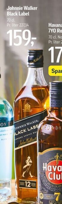 Føtex Black label whisky tilbud