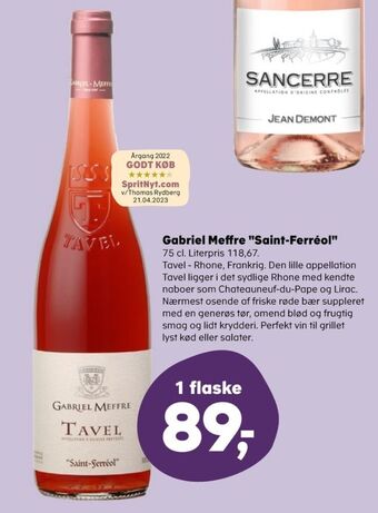 Kvickly Ukendt fransk rosévin tilbud