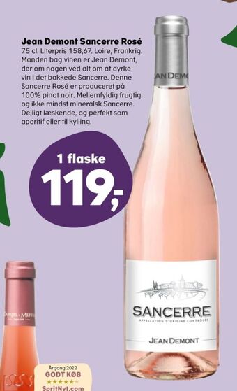 Kvickly Ukendt fransk rosévin tilbud