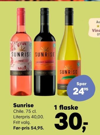 Kvickly Ukendt chilensk hvidvin tilbud