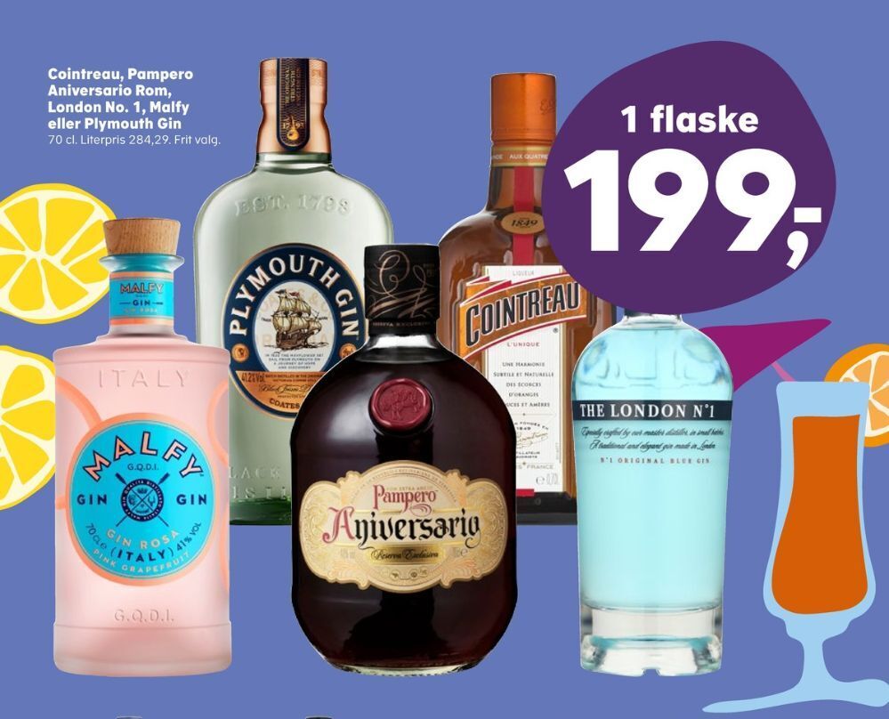 Gin rosa gin tilbud hos Kvickly