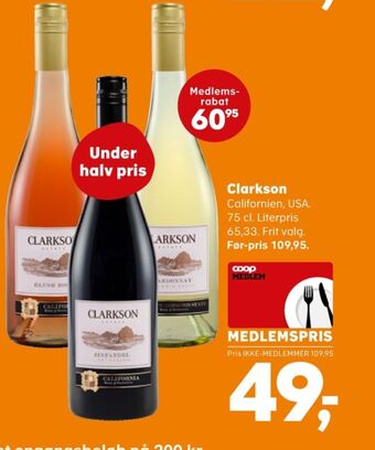 Kvickly Ukendt californisk hvidvin tilbud