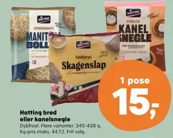 Hatting rundstykker