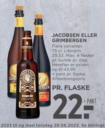 MENY Brown ale specialøl tilbud