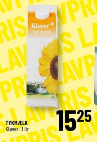 Løvbjerg Kløver tykmælk tilbud