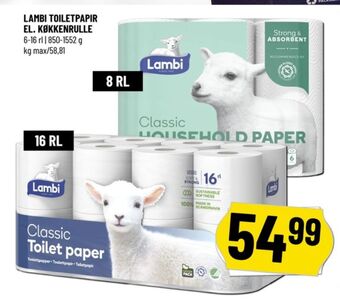 Løvbjerg Classic køkkenrulle tilbud