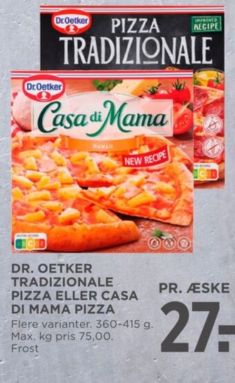 MENY Tradizionale pizza tilbud