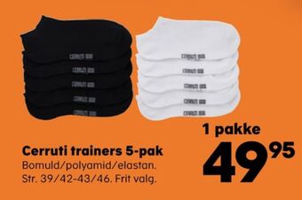 Kvickly Cerruti strømper tilbud