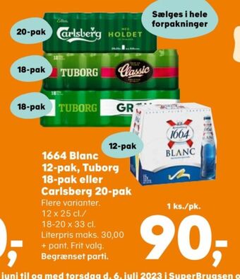 SuperBrugsen Pilsner øl tilbud