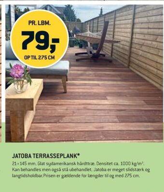 XL-BYG Ukendt terrassebrædder tilbud