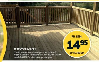 XL-BYG Ukendt terrassebrædder tilbud