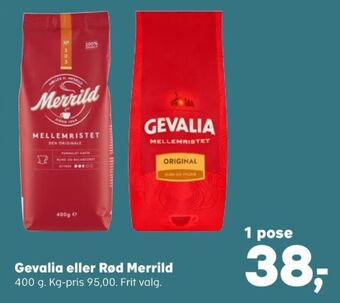 SuperBrugsen Original kaffe formalet tilbud