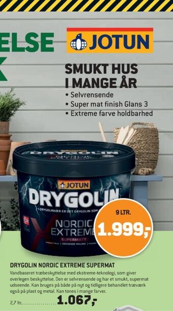 XL-BYG Drygolin træbeskyttelse tilbud