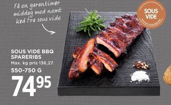 MENY Ukendt spareribs tilbud