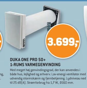 XL-BYG Duka varmegenvinding tilbud