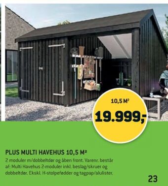 XL-BYG Plus havehus tilbud