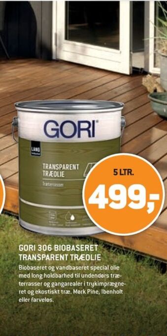 XL-BYG Gori træolie tilbud