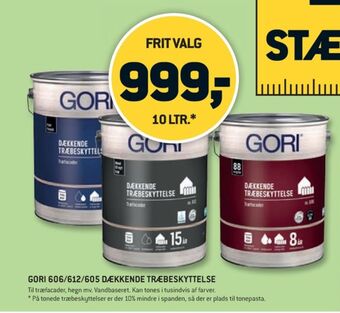 XL-BYG Gori træbeskyttelse tilbud