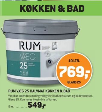 XL-BYG Rum maling tilbud