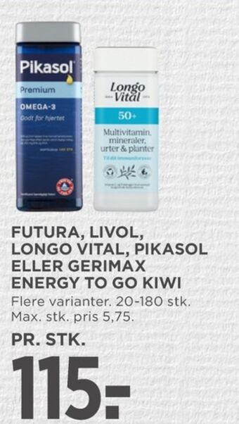 MENY Futura kosttilskud tilbud