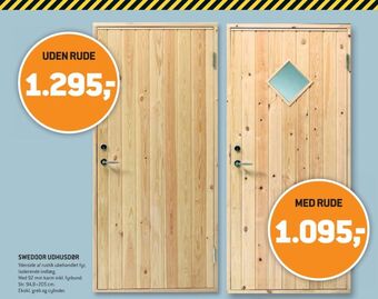 XL-BYG Swedoor dør tilbud