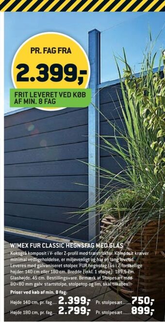 XL-BYG Wimex havehegn tilbud