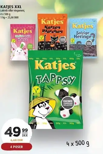 Scandinavian Park Katjes xxl tilbud