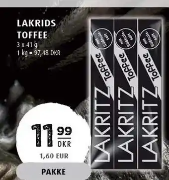 Scandinavian Park Lakrids toffee tilbud