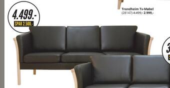 My Home Oxford 3-personers sofa tilbud