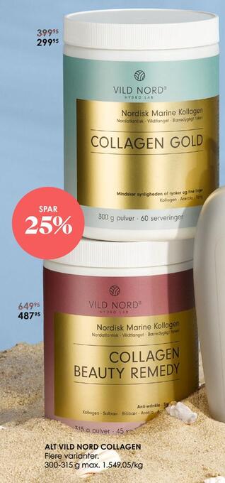 Matas Alt vild nord collagen tilbud